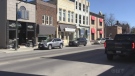 Downtown Petrolia, Ont. on March 13, 2021. (Brent Lale/CTV London)