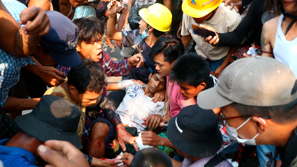 At Least 4 People Shot Dead In Myanmar Anti Coup Protests Ctv News