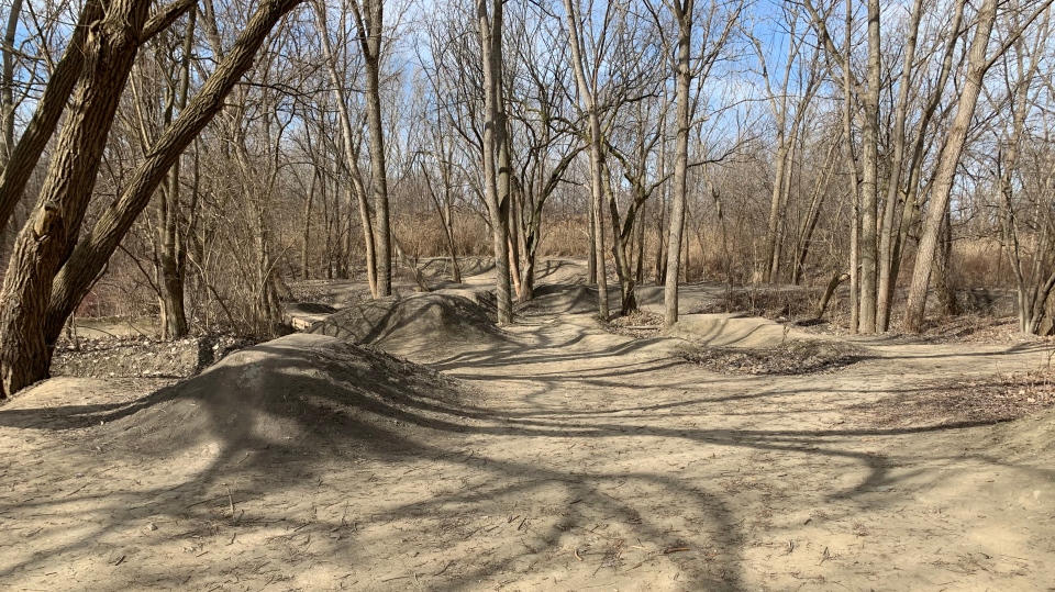 dirt bike trail