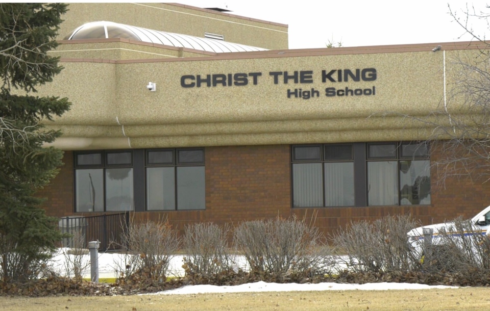Christ the King school Leduc