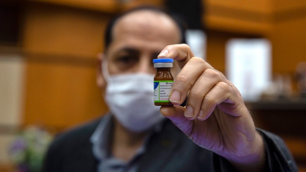 Iranian-made 'Razi Cov Pars' coronavirus vaccine