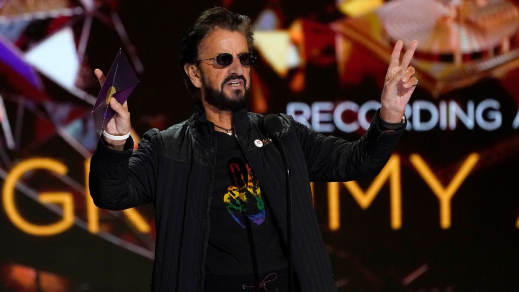 Ringo Starr at the 63rd annual Grammy Awards