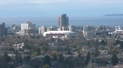 A view of downtown Victoria from Mt. Tolmie. (CTV News)