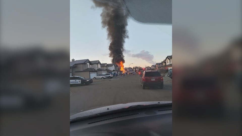 North Edmonton House Fire