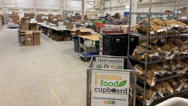 The Kanata Food Cupboard is preparing Easter hampers for residents but the need has increased because of the COVID-19 pandemic. (Photo courtesy of Kanata Food Cupboard)