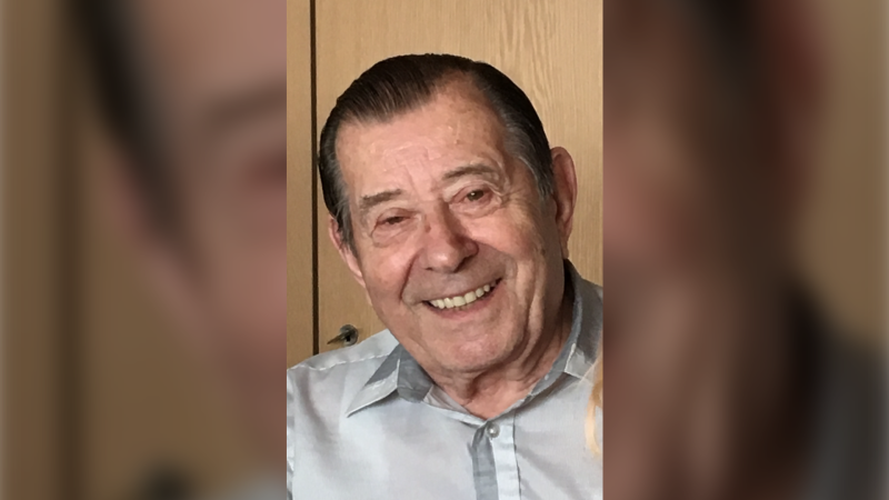Albert Poidinger, 89, of Pointe-Claire, Que., died at the Hawkesbury hospital on March 25, 2021. His family says he was a devoted husband of 65 years, father and grandfather. (Photo courtesy Poidinger family)