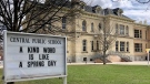 Central Public School in Woodstock, Ont. is seen Wednesday, March 31, 2021. (Jim Knight / CTV News)