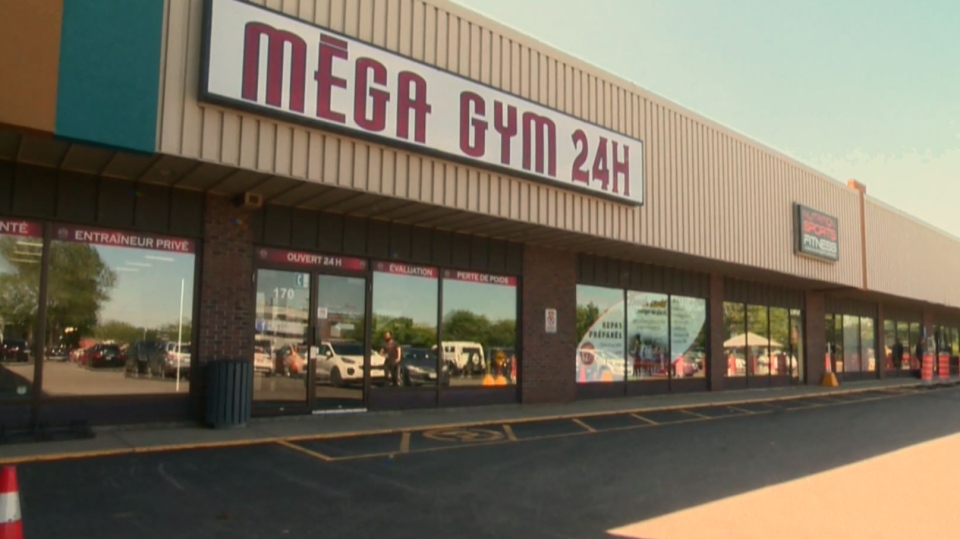 The Mega Fitness Gym in Quebec City