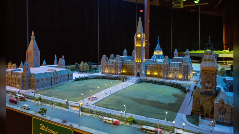 Parliament Hill in Little Canada, coming to Toronto this summer. (Photo courtesy: Little Canada)