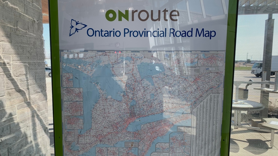 ONroute map