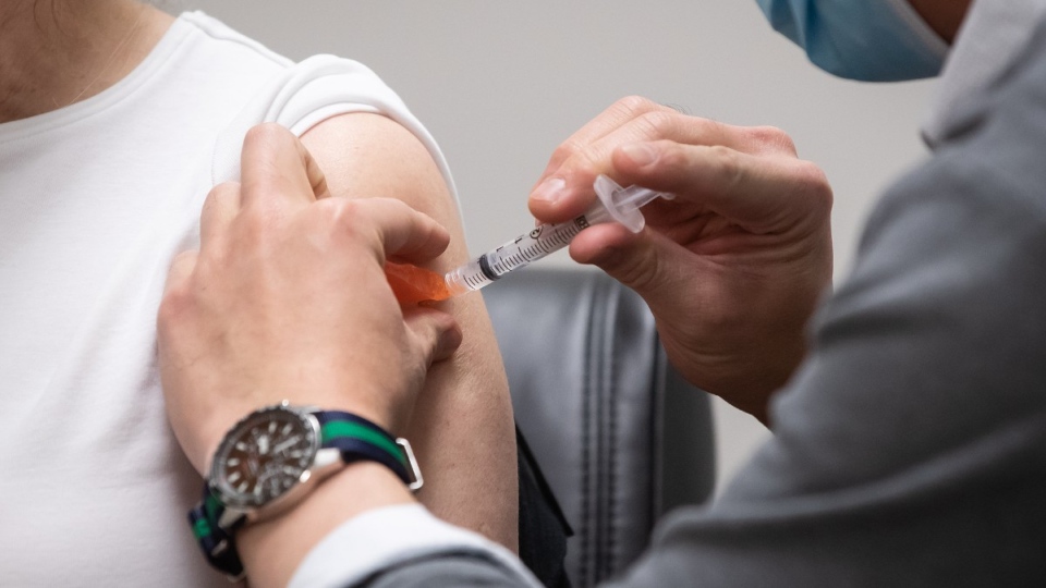 Administering a COVID-19 vaccine
