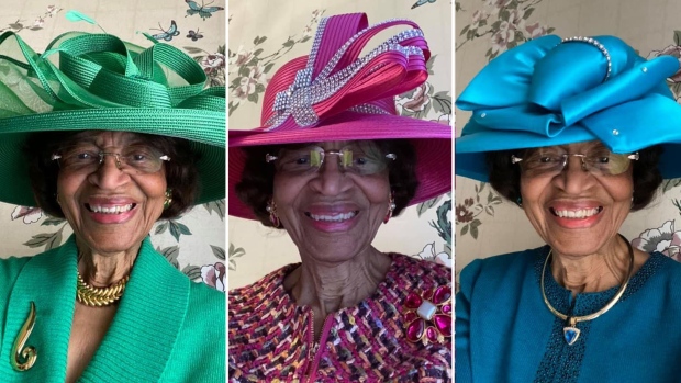 Questa donna di 82 anni si è vestita per 52 giorni per andare in chiesa virtuale