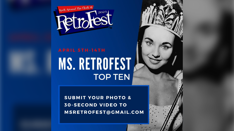 Ms. RetroFest poster. (courtesy Historic Downtown Chatham BIA)