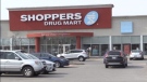 Shoppers Drug Mart on Fanshawe Park Rd W. in London Ont. on April 6, 2021. (Daryl Newcombe/CTV London)
