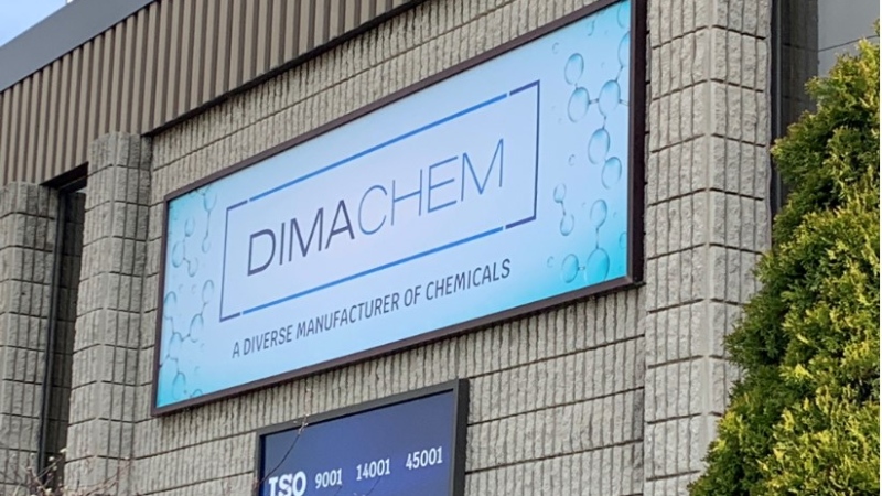 Dimachem Inc. in Windsor, Ont., on Wednesday, April 7, 2021. (Bob Bellacicco / CTV Windsor)