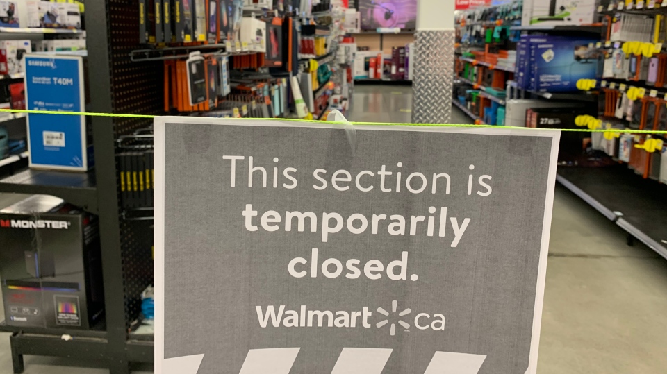 Walmart non-essential