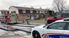 In a tweet just after 6:00 a.m. on Sunday, Deputy Fire Chief Jesse Oshell said crews arrived on-scene early this morning and later confirmed the Ontario Fire Marshal’s office had been called to investigate. April 11/21 (Alana Everson/CTV News Northern Ontario)