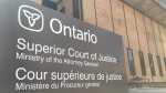 Superior Court of Justice building in Windsor, Ont on Tuesday, April 13, 2021. (Michelle Maluske/CTV Windsor)