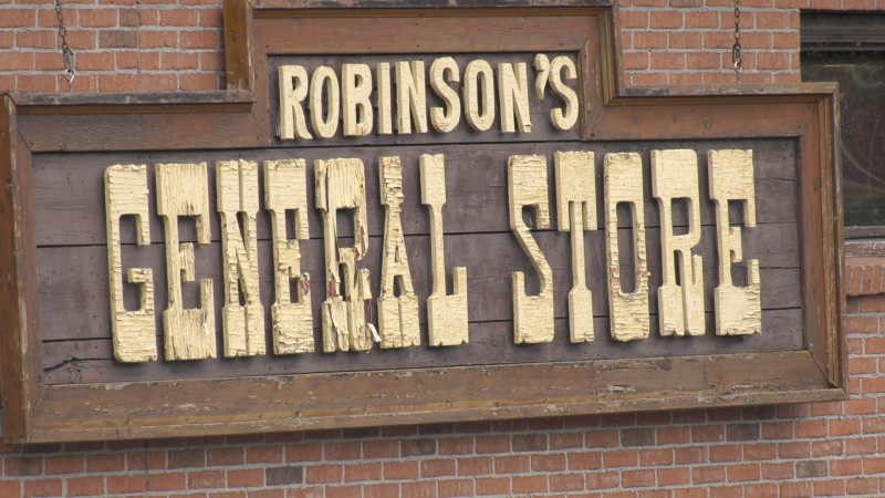 Robinson General Store in Dorset, Ont. on Tues. April 13, 2021 (Kraig Krause/CTV News)