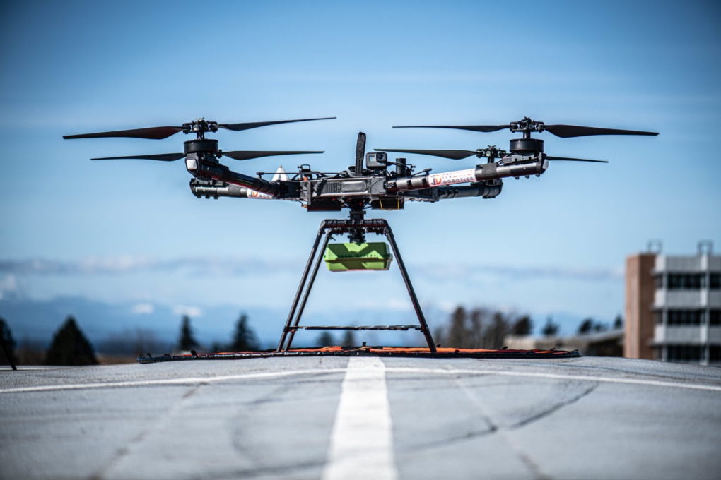 Medical supplies by drone? flights at B.C. university | CTV News