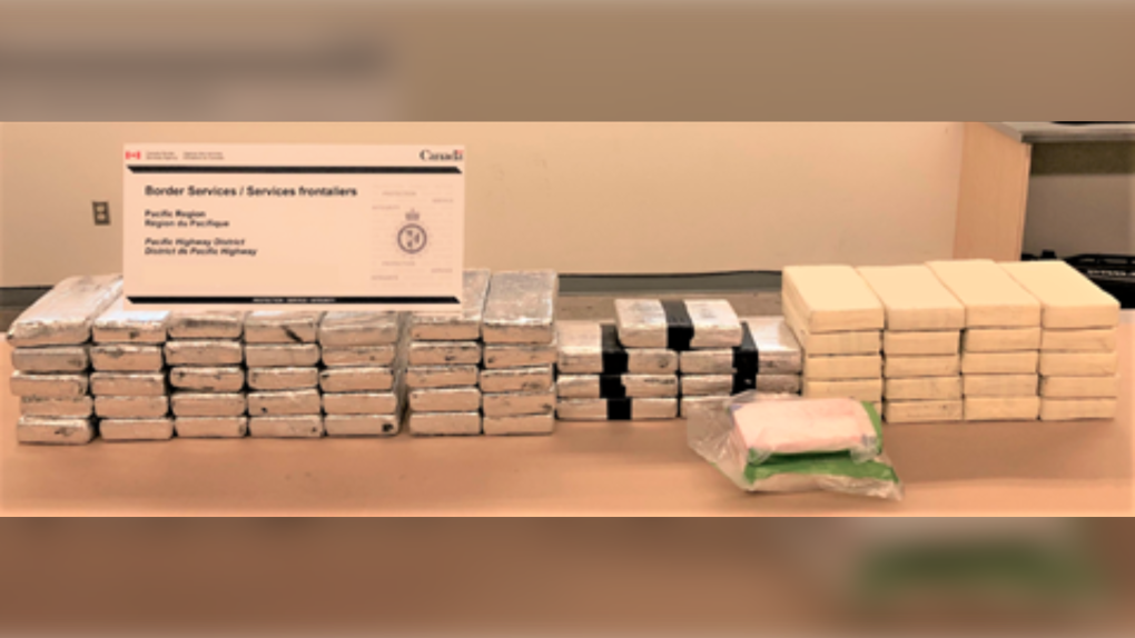 cocaine seized at Canada-U.S. border