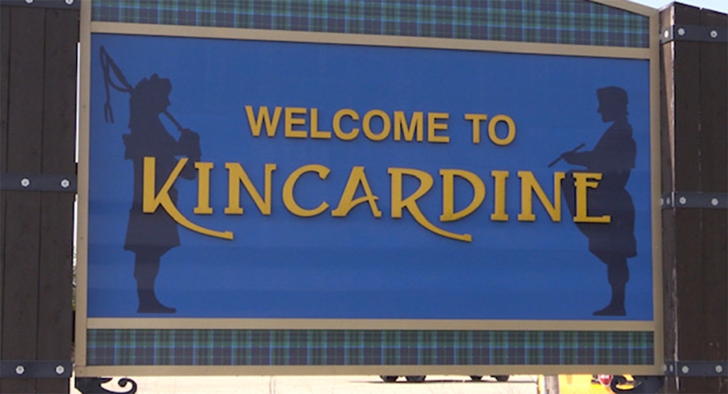 Welcome to Kincardine, Ont. sign