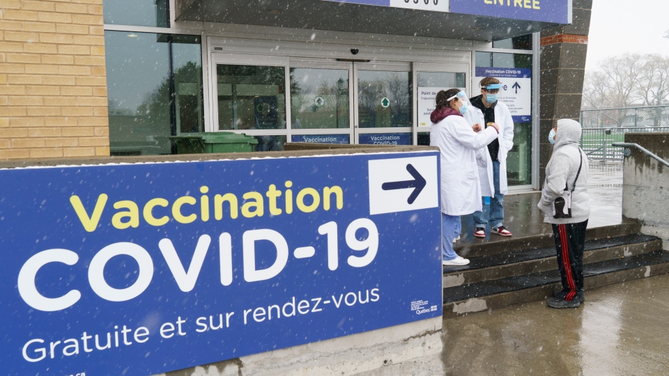 COVID-19 vaccinations breaking records in Quebec