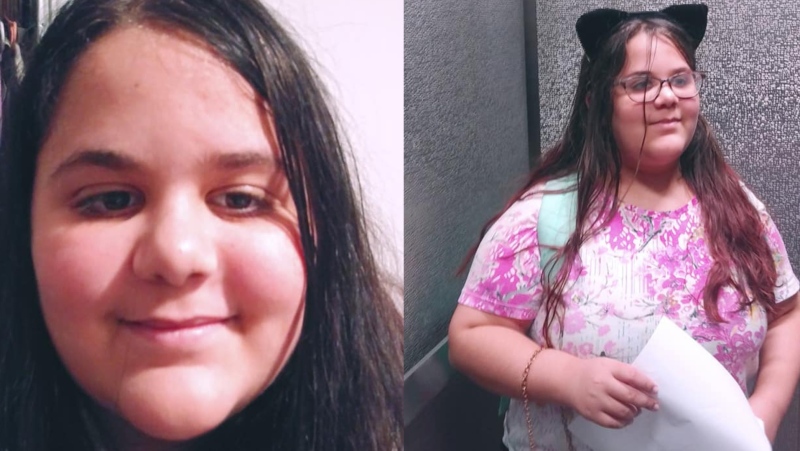 Emily Victoria Viega, a 13-year-old girl from Brampton, died due to COVID-19. (Maria Viegas/Facebook.)