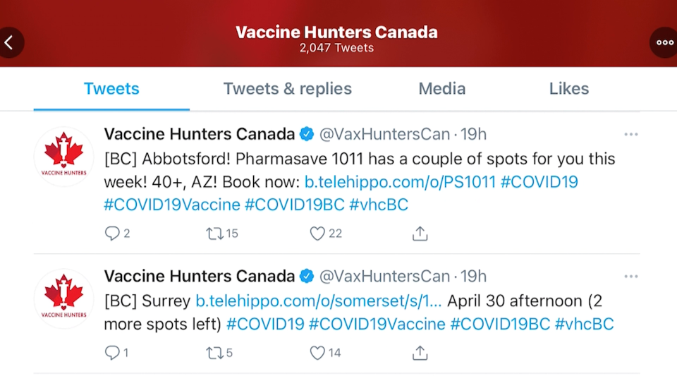 Vaccine Hunters Canada