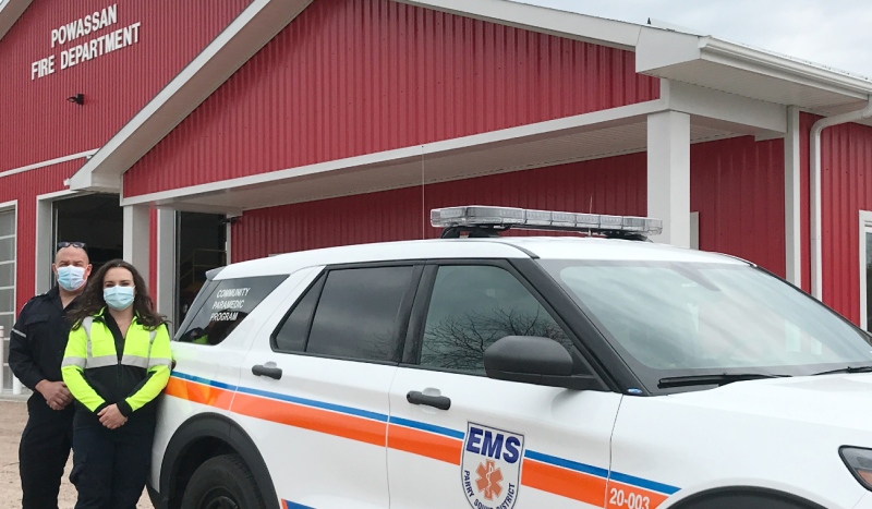 With nearly $3 million in funding through the Ministry of Long Term Care, the Parry Sound EMS Community Paramedic Program now has a hub at the Powassan Fire Hall. (Alana Pickrell/CTV News)