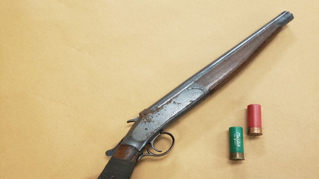 Seized Shotgun