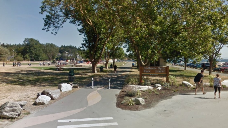 Cadboro-Gyro Park in Saanich is shown: (Google Maps)