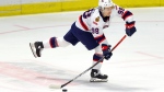 Connor Bedard, shown in a handout photo playing for the Regina Pats. THE CANADIAN PRESS/Keith Hershmiller