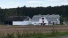 The so called “hay barn” to the left of the iconic Woodwynn Farm Market building is one of several buildings slated for demolition on the property. 