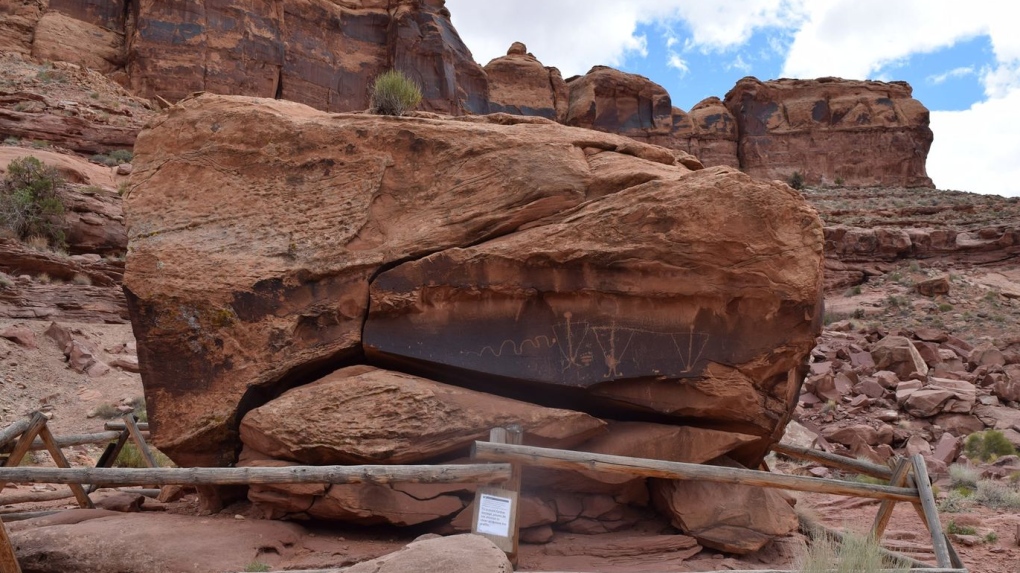 The Birthing Rock in Moab