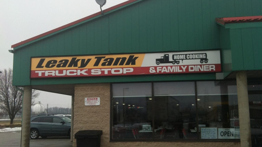 Leaky Tank Truck Stop