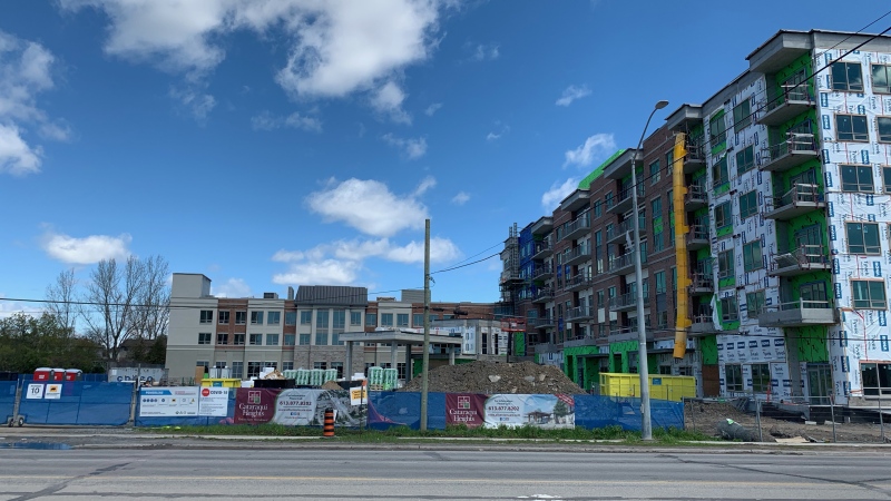The All Seniors Care job site on Princess Street and Midland Avenue has been closed due to a growing COVID-19 outbreak. (Kimberley Johnson/CTV News Ottawa)