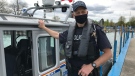 RCMP Constable. Brian Kukhta is a member of the Shiprider unit based in Windsor, Ont. Kukhta and his partner rescued a kayaker from the Detroit River. (Michelle Maluske/CTV Windsor)
