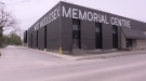 Strathroy, Ontario's West Middlesex Arena on May 9, 2021. (Brent Lale/CTV London)