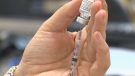 Health care workers administer the COVID-19 vaccine at clinics across Simcoe Muskoka. (CTV News Barrie)