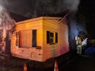 House fire on Degge St. Chatham, May 14, 2021 (Courtesy: Chatham-Kent Fire)