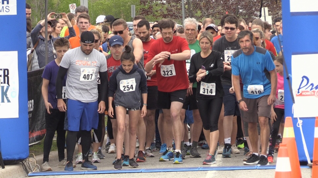 Barrie Fun Run hosted by the Rotary Club of Barrie