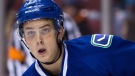 Vancouver Canucks' Jake Virtanen skates during the first period of a preseason NHL hockey game against the Arizona Coyotes in Vancouver, B.C., on Monday, September 28, 2015. THE CANADIAN PRESS/Darryl Dyck