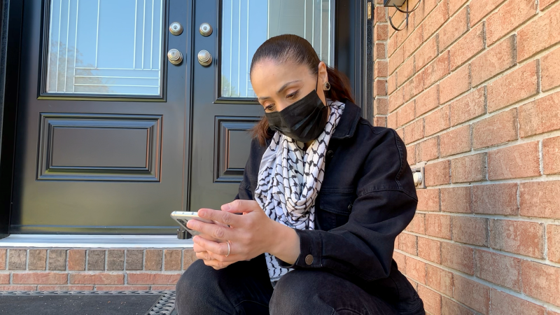 Ottawa's Rasha Budeiri says her parents are facing eviction from their home in Jerusalem. (Jackie Perez/CTV News Ottawa)