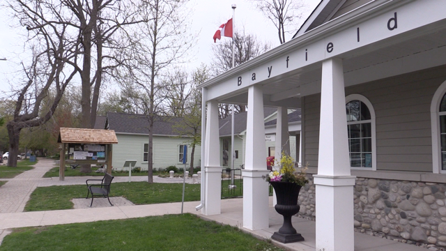 Main Street in Bayfield, Ont. on Saturday, May 15, 2021. (Scott Miller/CTV London)