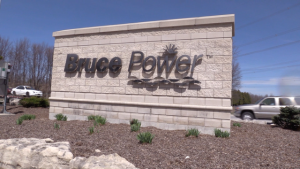 Bruce Power nuclear plant near Kincardine, Ont. on Saturday, May 15, 2021. (Scott Miller/CTV News London)