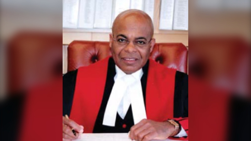 Retired B.C. Supreme Court justice Selwyn Romilly is seen in this photo from his profile on bcblackhistory.ca