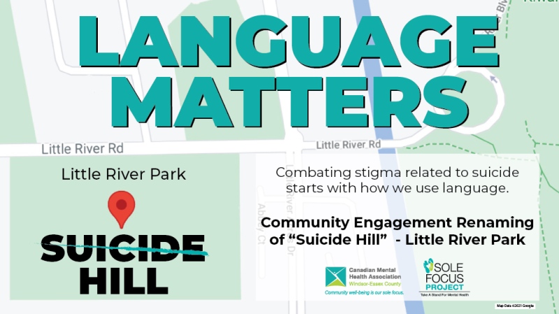 A popular hill in Little River Park, known unofficially at "Suicide Hill" is getting a name change.