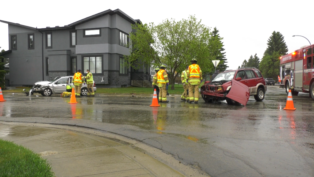 West Edmonton crash