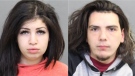 Marianna Benkartoussa, 22, and Joshua Oliver, 29, are pictured above. (Toronto police)